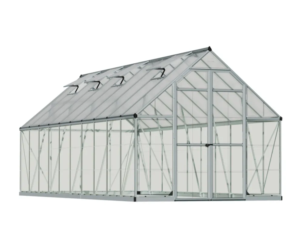 Växthus Balance 14,8 m² Silver Canopia by Palram