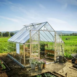 Växthus Balance 10,8 m² Silver Canopia by Palram