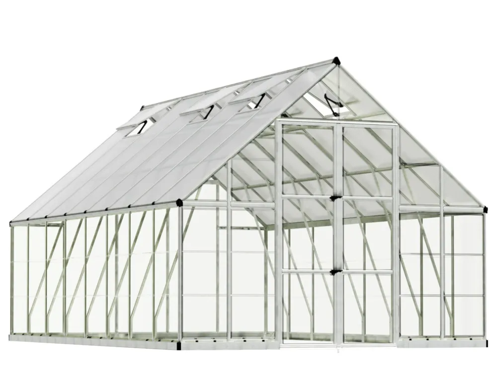 Växthus Balance 14,3 m² Silver Canopia by Palram