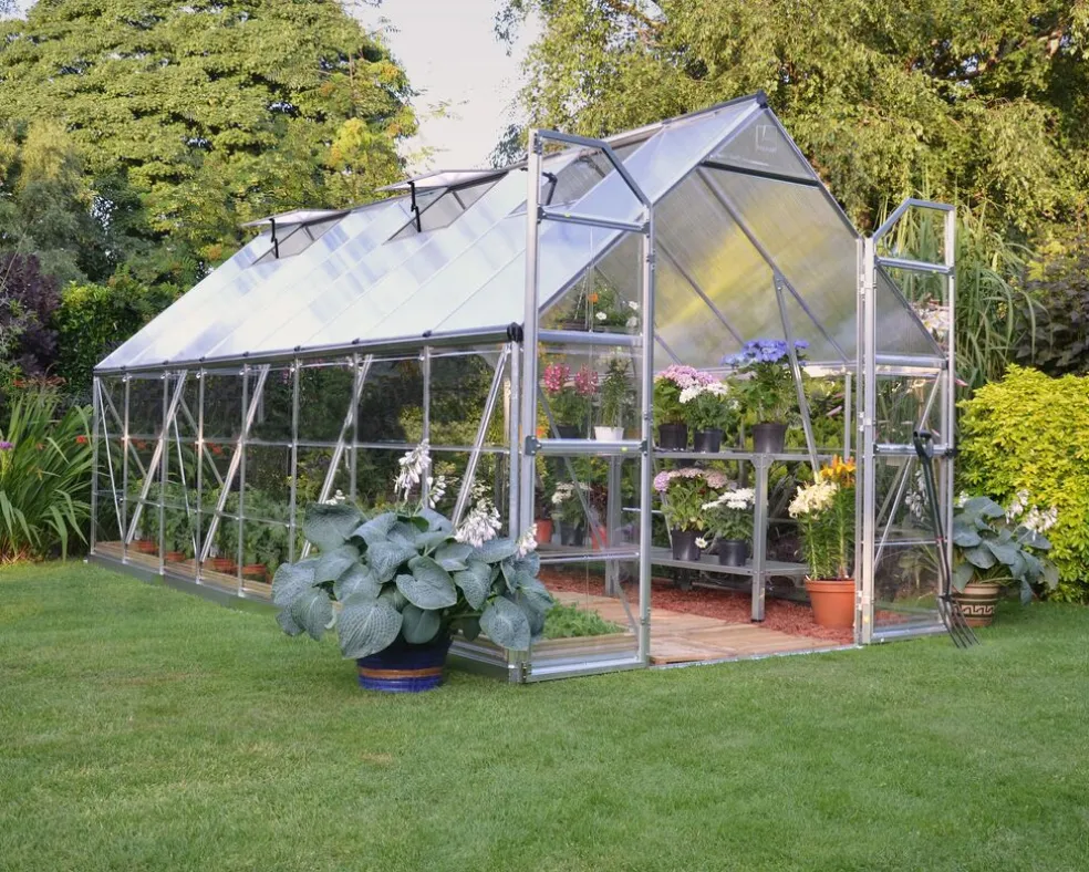 Växthus Balance 11,9 m² Silver Canopia by Palram