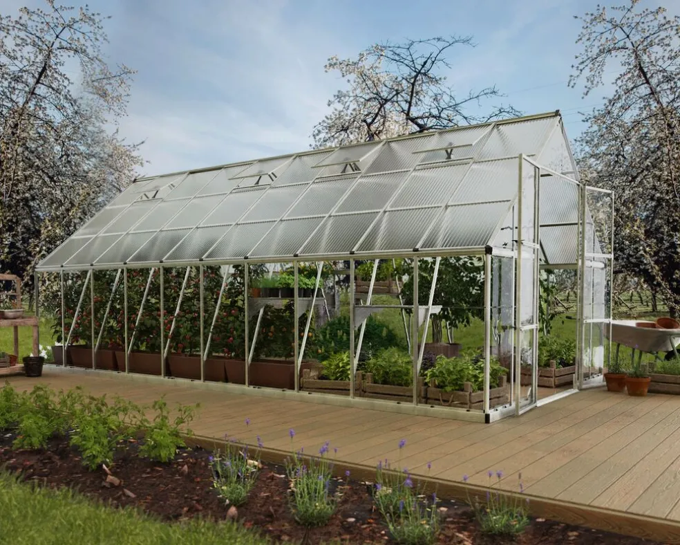 Växthus Balance 17,9 m² Silver Canopia by Palram