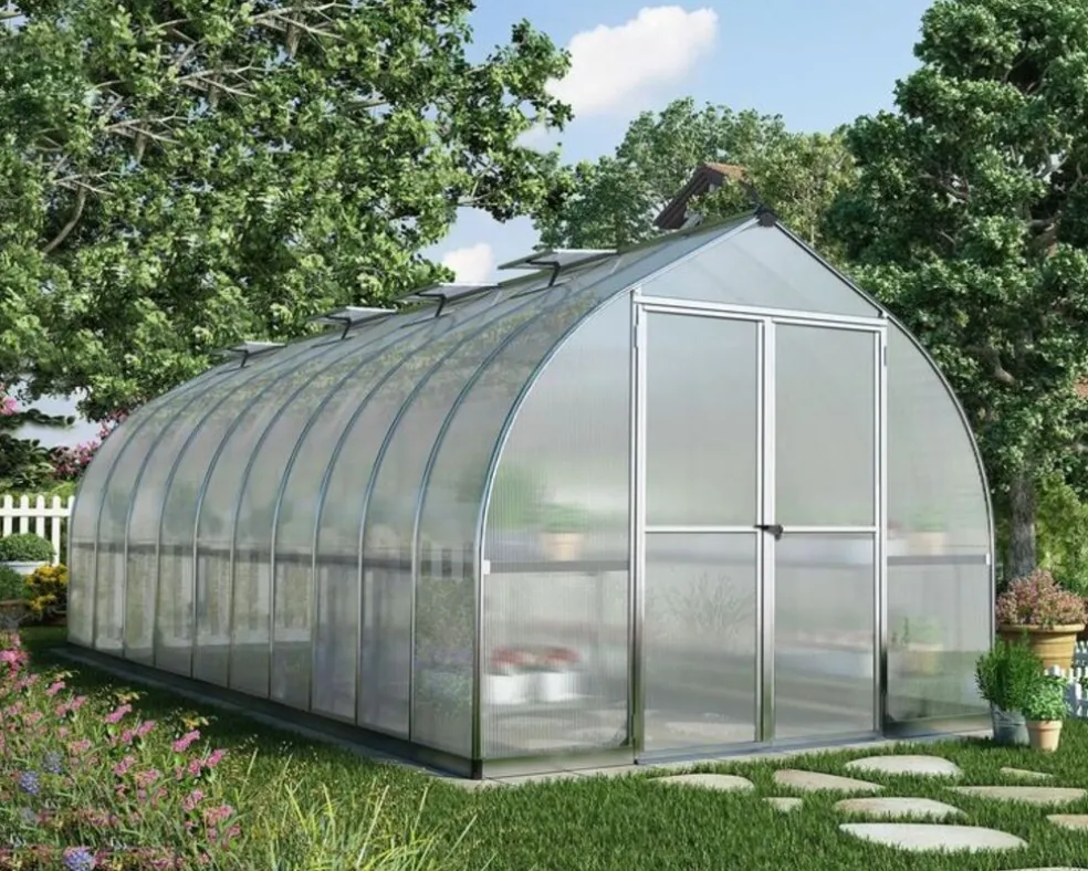 Växthus Bella 14,7 m² Silver Canopia by Palram
