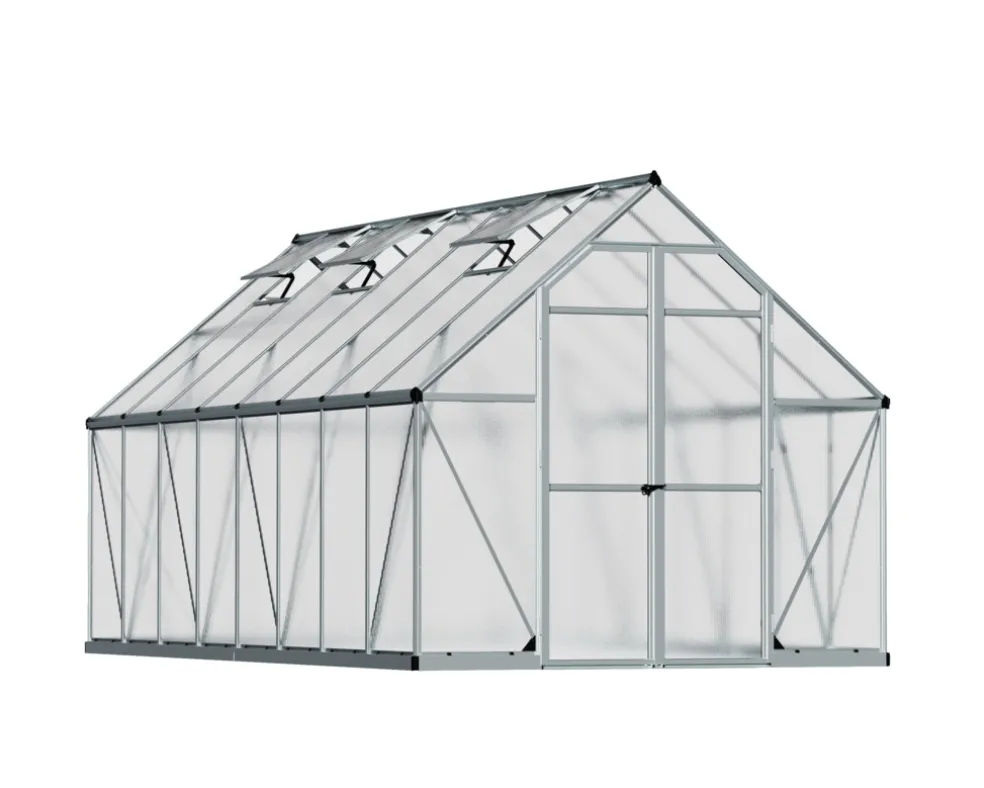 Växthus Essence 11,8 m² Silver Canopia by Palram