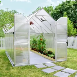 Växthus Essence 9 m² Silver Canopia by Palram