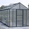 Växthus Glory Premium 15,3 m² Mörkgrå Canopia by Palram