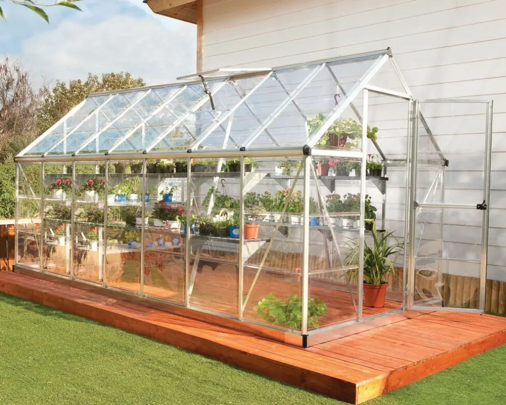 Växthus Harmony 7,9 m² Silver Canopia by Palram