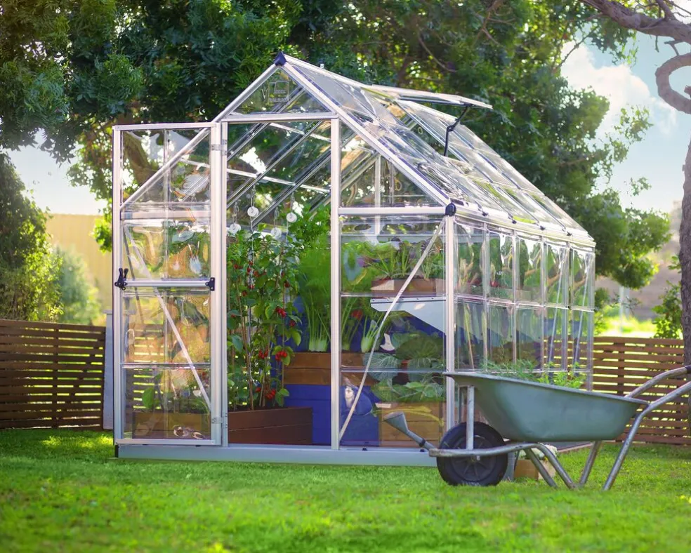 Växthus Harmony 5,7 m² Silver Canopia by Palram