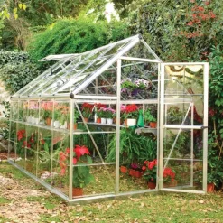 Växthus Harmony 5,7 m² Silver Canopia by Palram