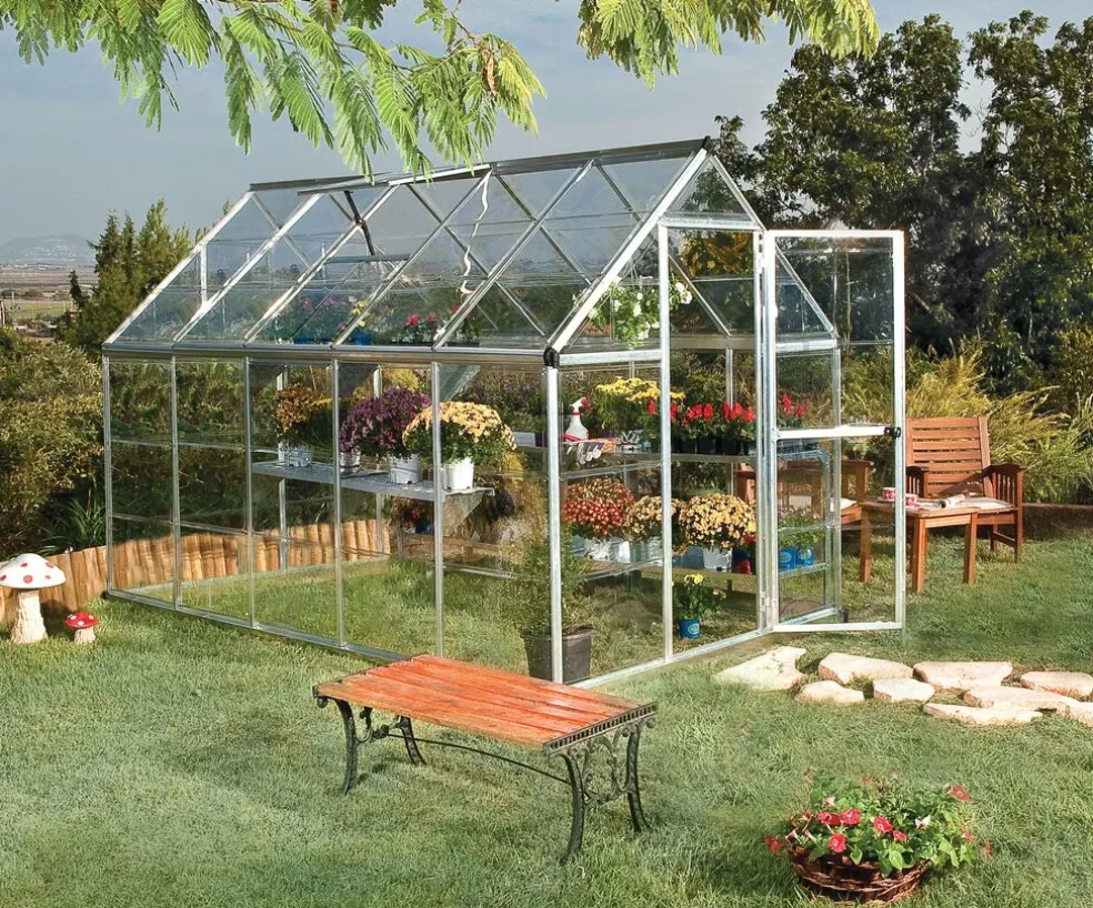 Växthus Harmony 5,7 m² Silver Canopia by Palram