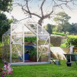 Växthus Harmony 3,4 m² Silver Canopia by Palram