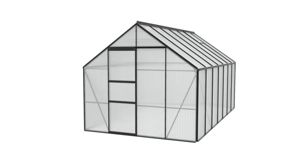 Växthus Merkur 11500 Svart Poly 11,5 m² Vitavia