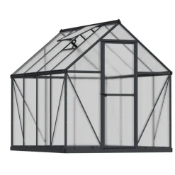 Växthus Mythos 4,6 m² Mörkgrå Canopia by Palram