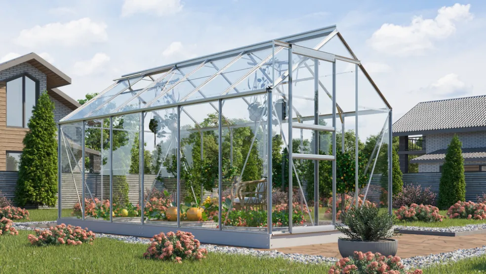 Växthus Venus 7500 Alu Glas 7,5 m² Vitavia
