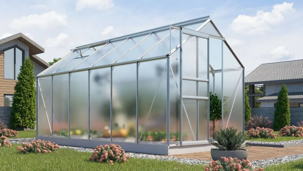Växthus Venus 7500 Alu Poly 7,5 m² Vitavia
