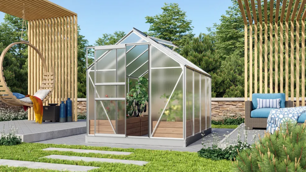 Växthus Venus 5000 Alu Poly 5 m² Vitavia