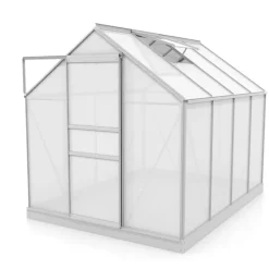 Växthus Venus 5000 Alu Poly Sockel 5 m² Vitavia