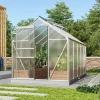 Växthus Venus 6200 Alu Poly Sockel 6,2 m² Vitavia