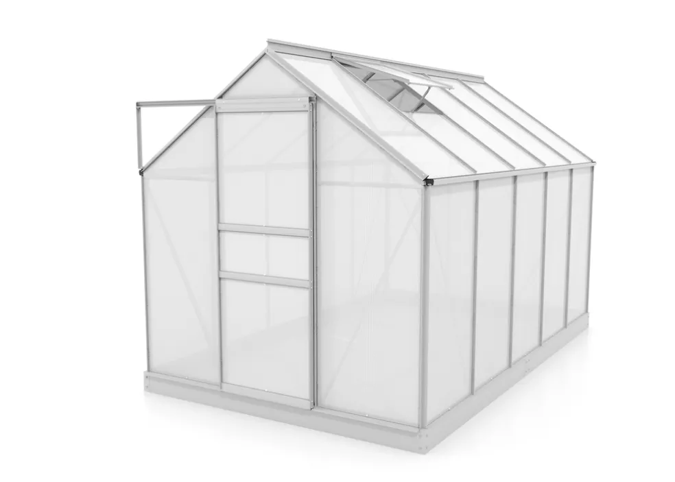 Växthus Venus 6200 Alu Poly Sockel 6,2 m² Vitavia