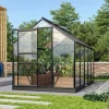 Växthus Venus 6200 Svart Glas 6,2 m² Vitavia