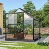 Växthus Venus 5000 Svart Glas 5 m² Vitavia