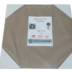 Växthusglas 610 x 610 x 3 mm 5-pack Juliana