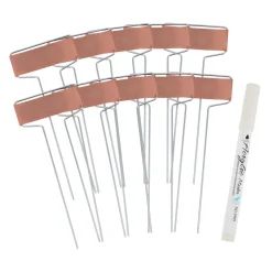 Växtskylt Koppar 10-pack