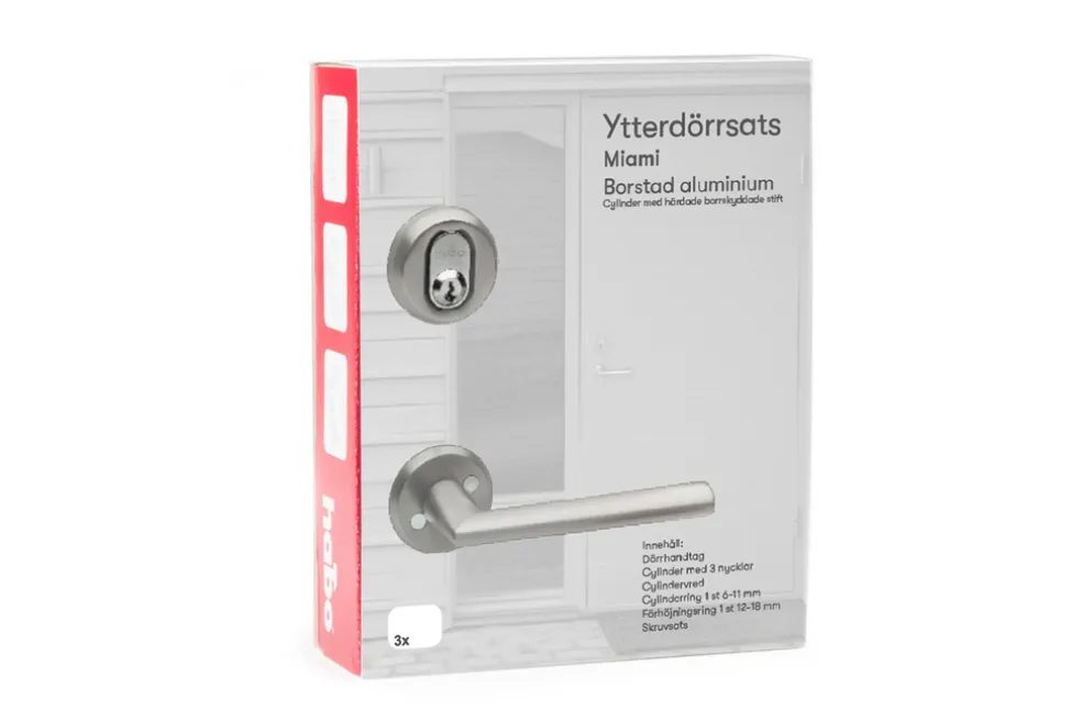 Ytterdörrsats Miami Alu Habo